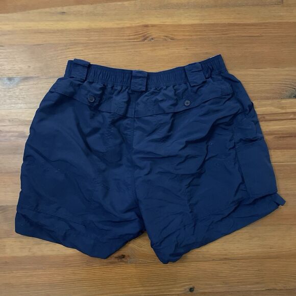 AFTCO The Original Fishing Shorts Navy Blue Mens Size 38 Summer Outdoors - Picture 4 of 11